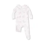 Angel Dear Farm Toile - Pink - Peter Pan 2 Way Zipper Footie