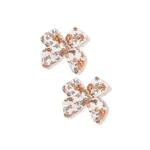 Angel Dear Prairie Calico - Bow Clips - 2 Pack IVORY O/S