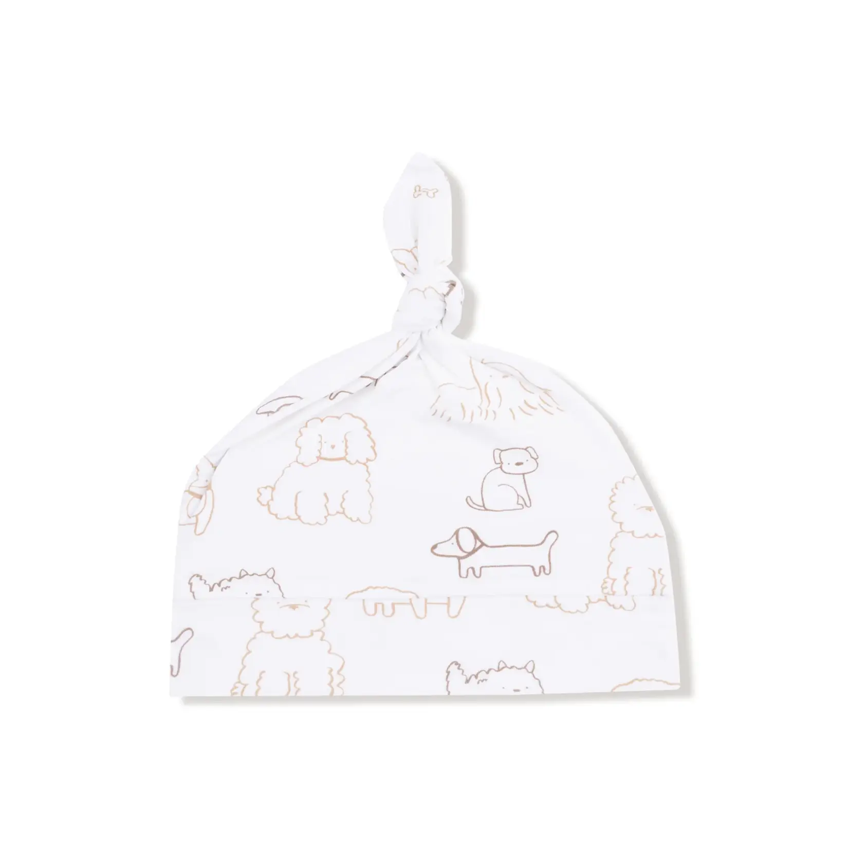 Angel Dear Neutral Pups - Knotted Hat