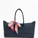 Bam Bird Boutique Navy Classic Tote