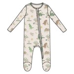 Angel Dear Baby Love Dinos - 2 Way Zipper Footie