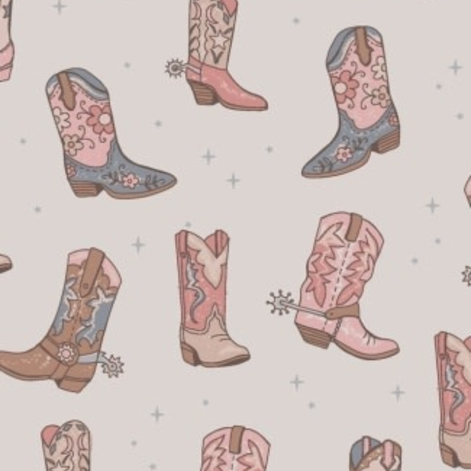 Angel Dear Future Cowgirl - L/S Loungewear Set