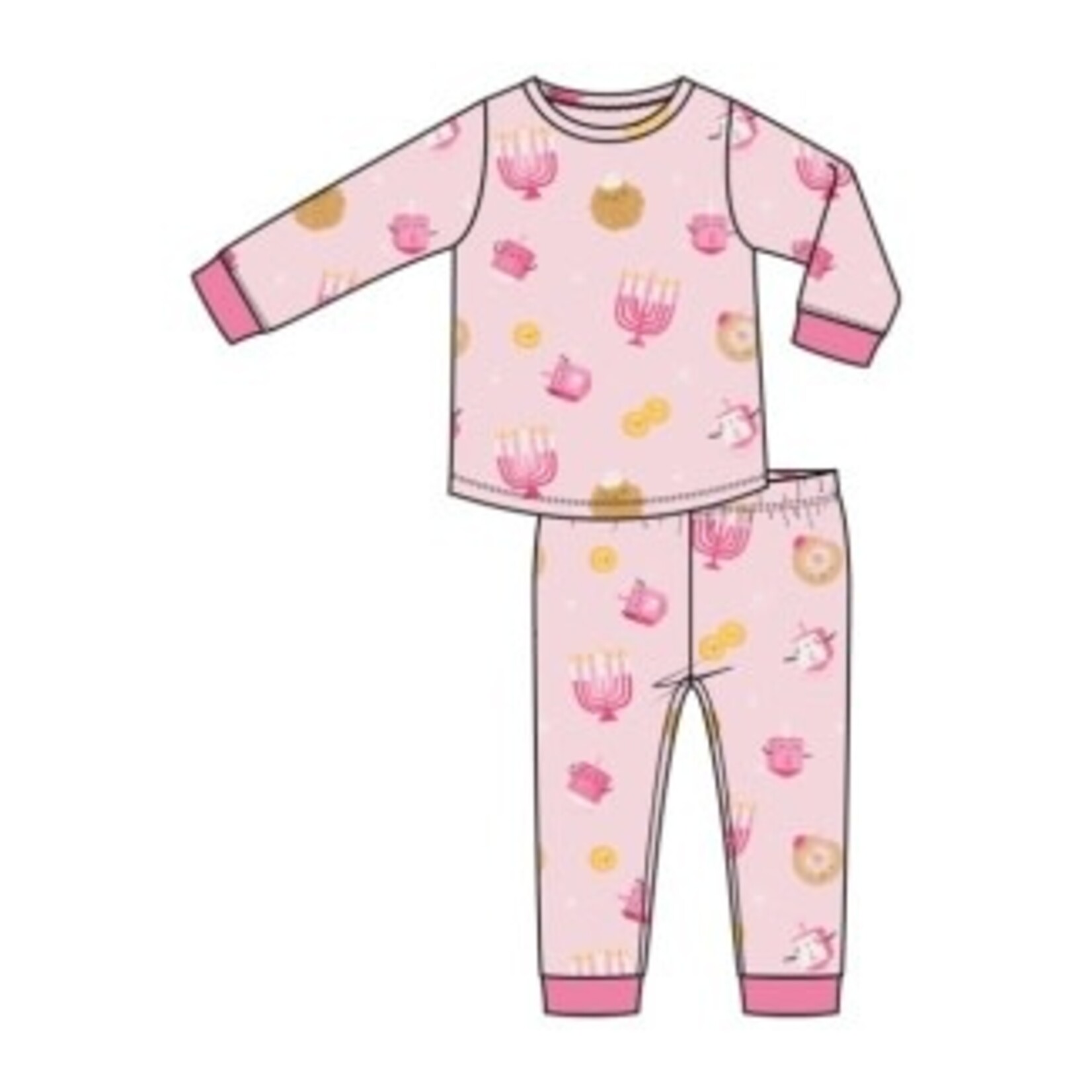 Angel Dear Hanukkah - Pink - Loungewear Set