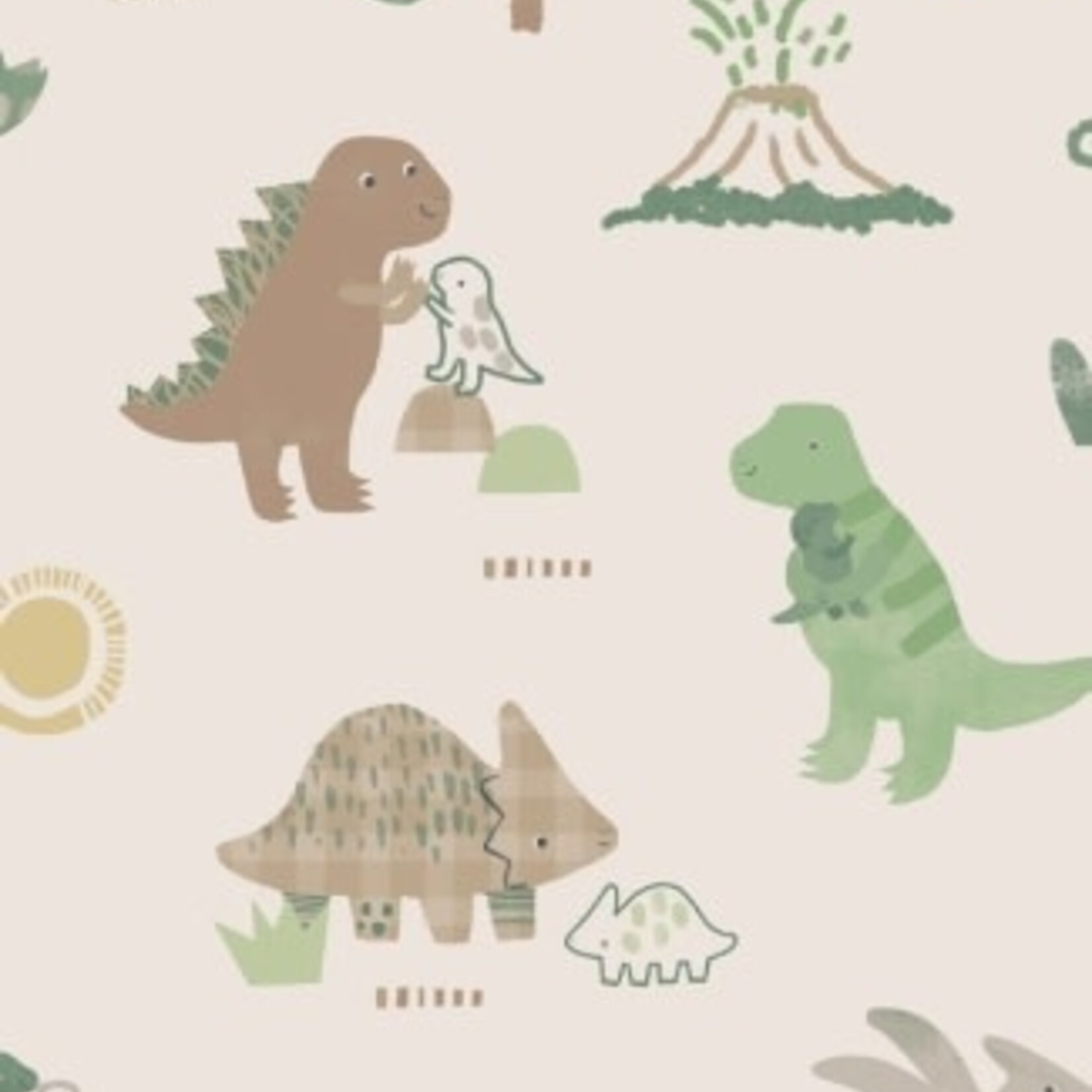 Angel Dear Baby Love Dinos - 2 Way Zipper Romper