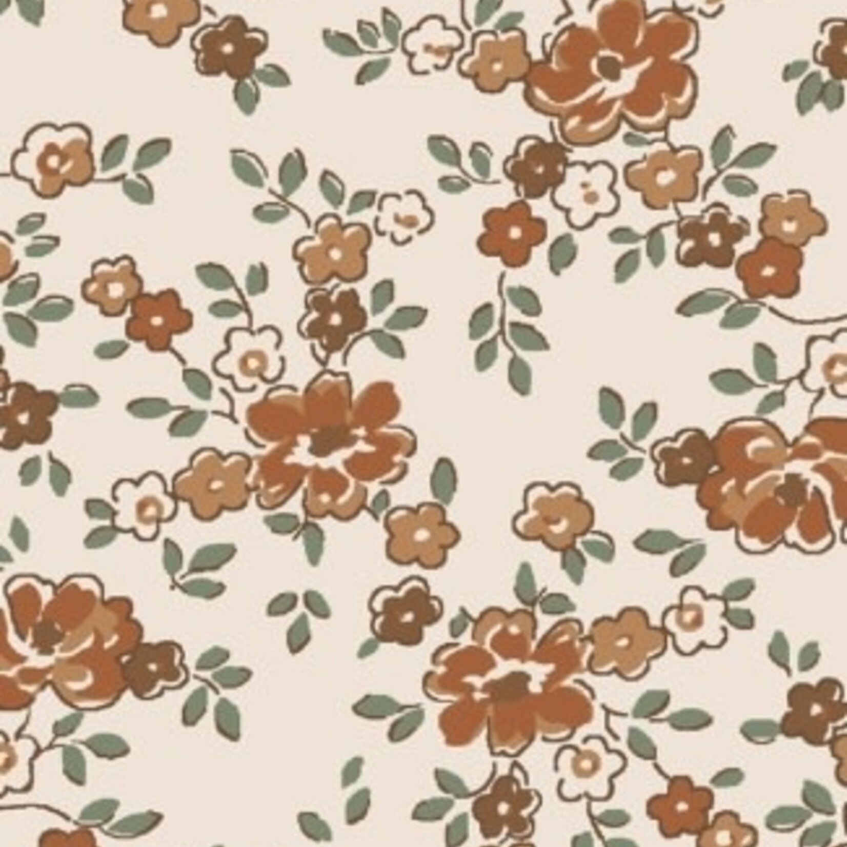 Angel Dear Prairie Calico - Ruffle Sleeve Romper