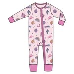 Angel Dear Disco Cowgirl  - 2 Way Zipper Romper