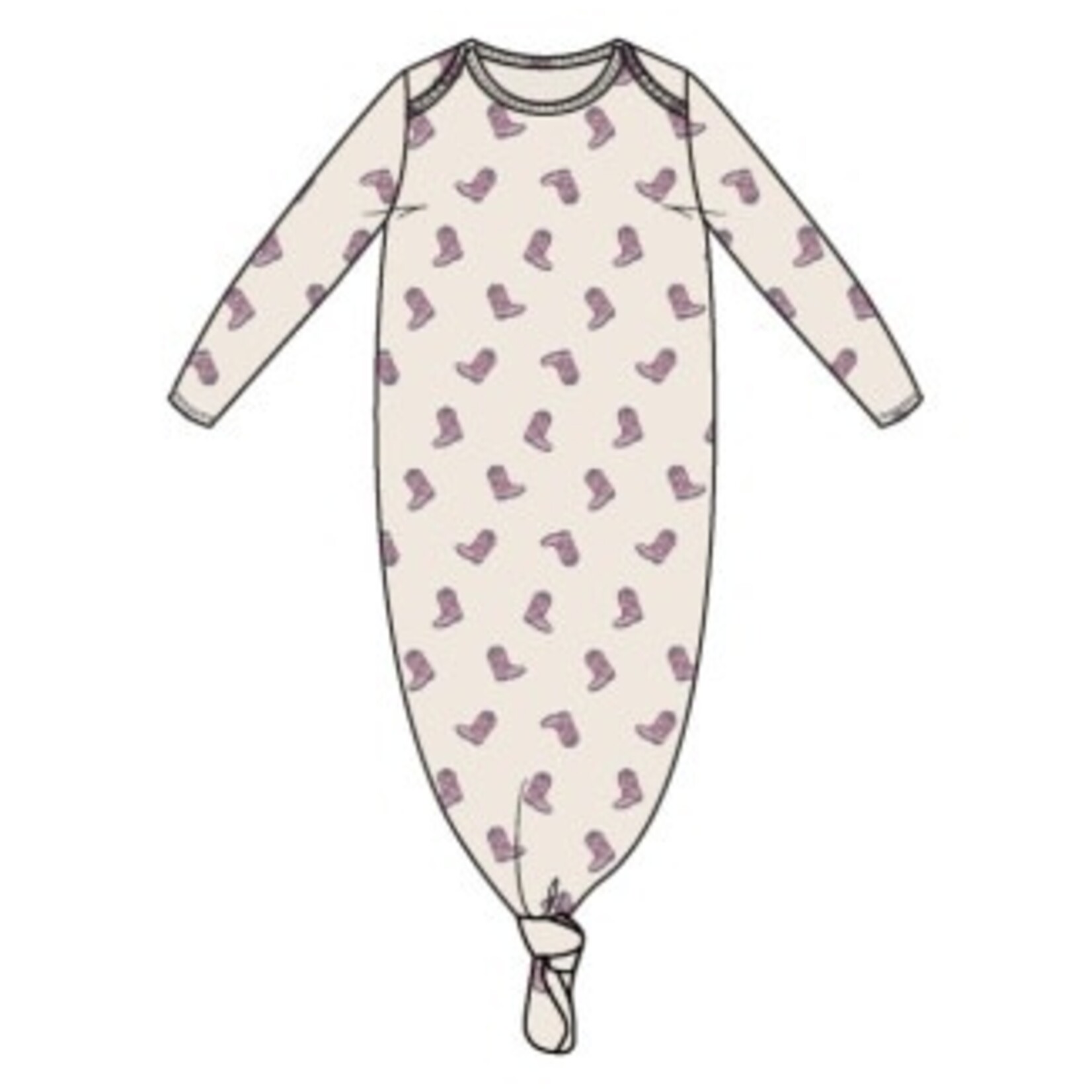 Angel Dear Petite Cowgirl Boots - Knotted Gown