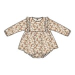 Angel Dear Prairie Calico - Ruffle L/S Bubble W/ Skirt