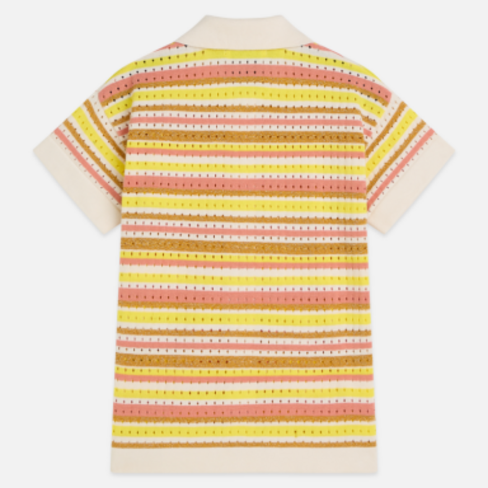 United Legwear LUREX STRIPE SHORTSLEEVE KNITTED SHIRT