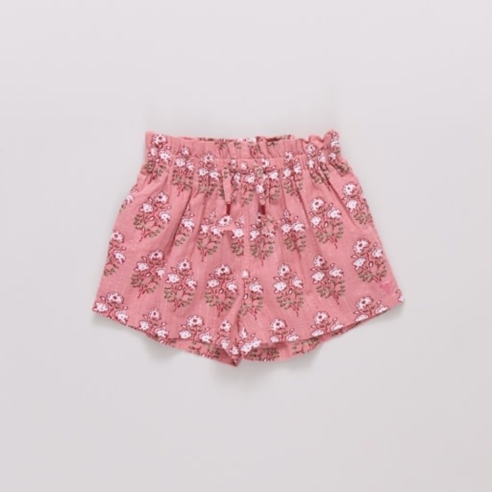 Pink Chicken girls theodore short - pink strawflower
