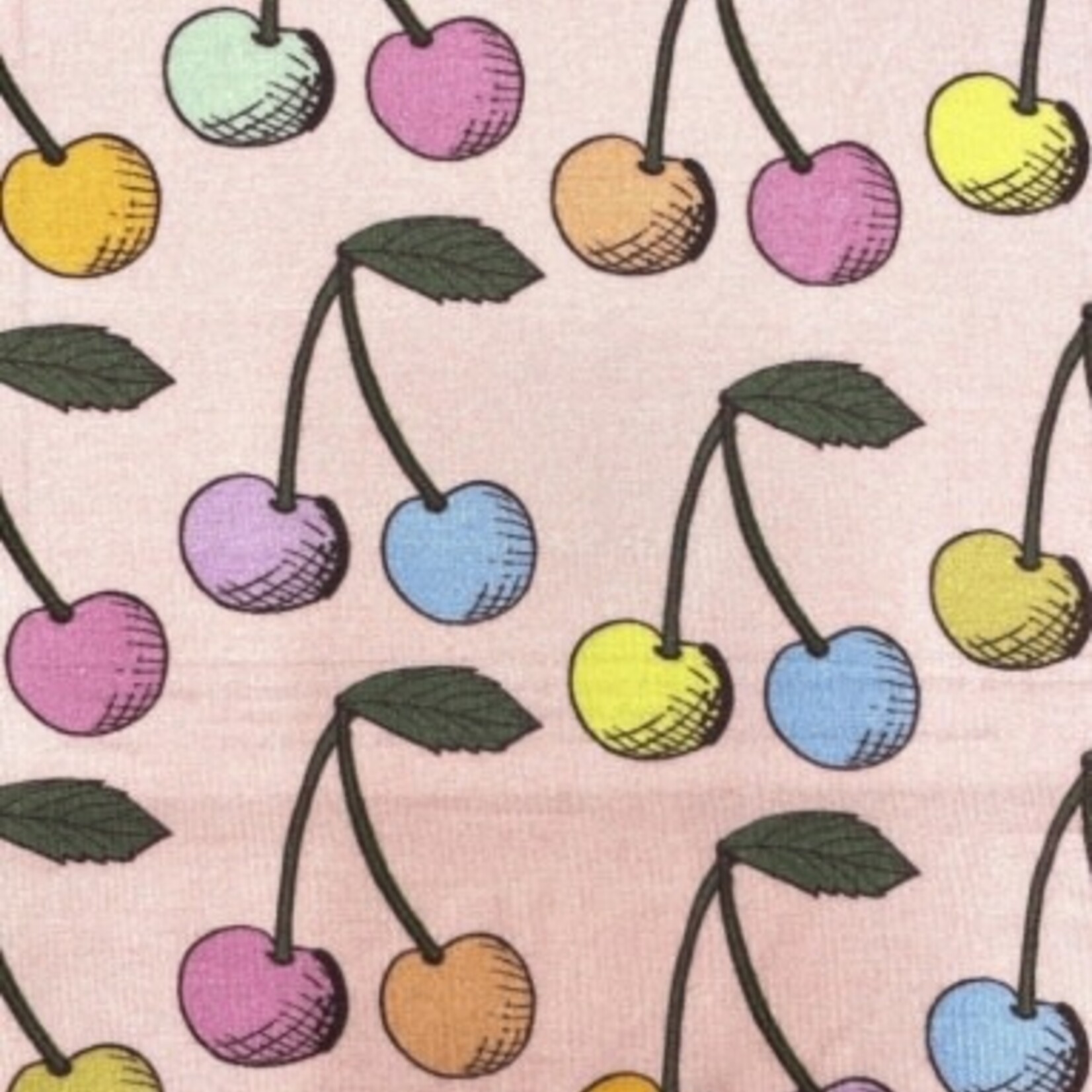 Pink Chicken kids bamboo pj set - cloud pink cherry