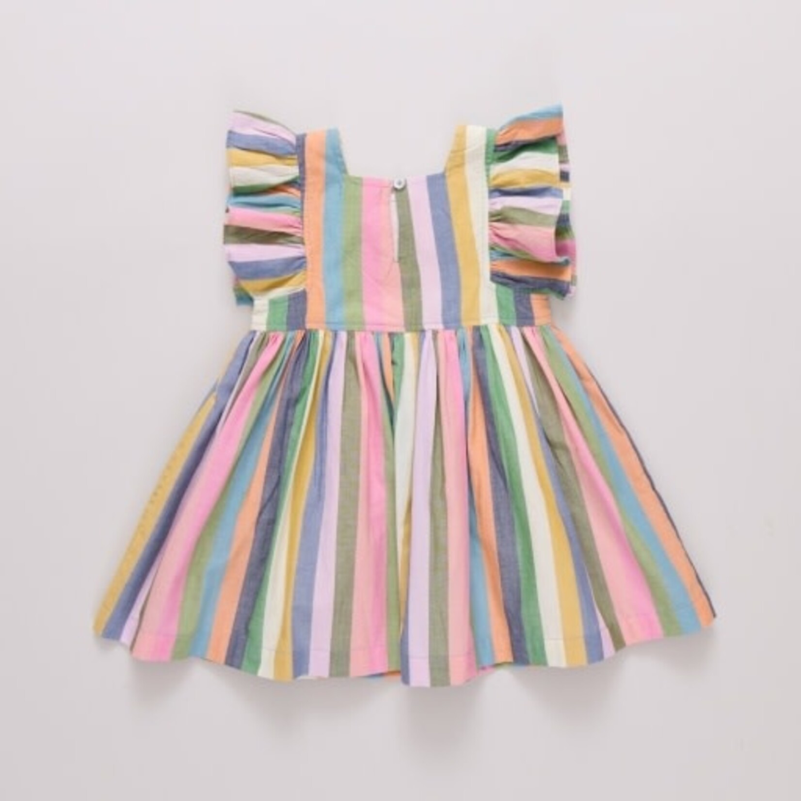 Pink Chicken girls elsie dress - parade stripe