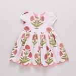 Pink Chicken girls marisol dress - rose dandelion