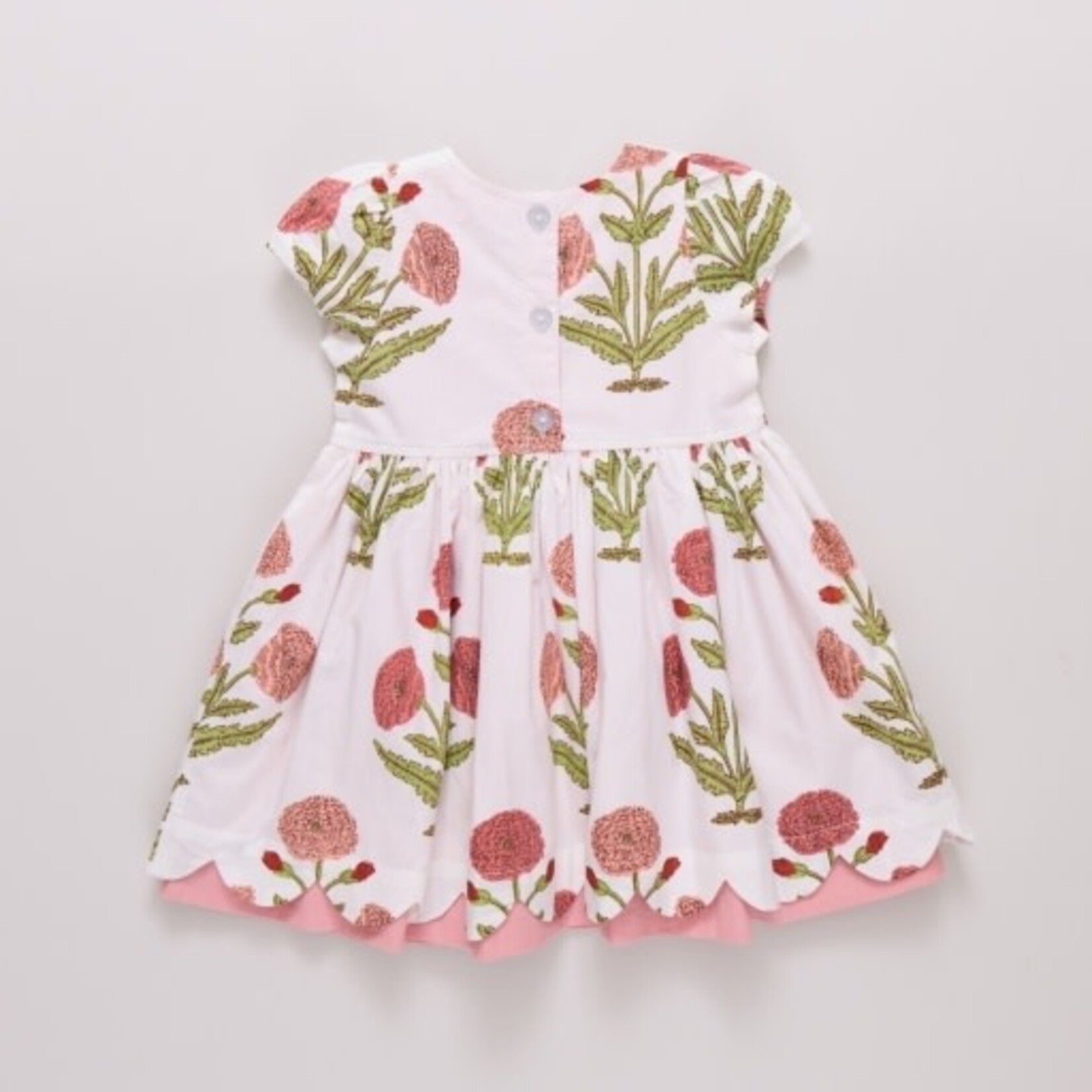 Pink Chicken girls marisol dress - rose dandelion