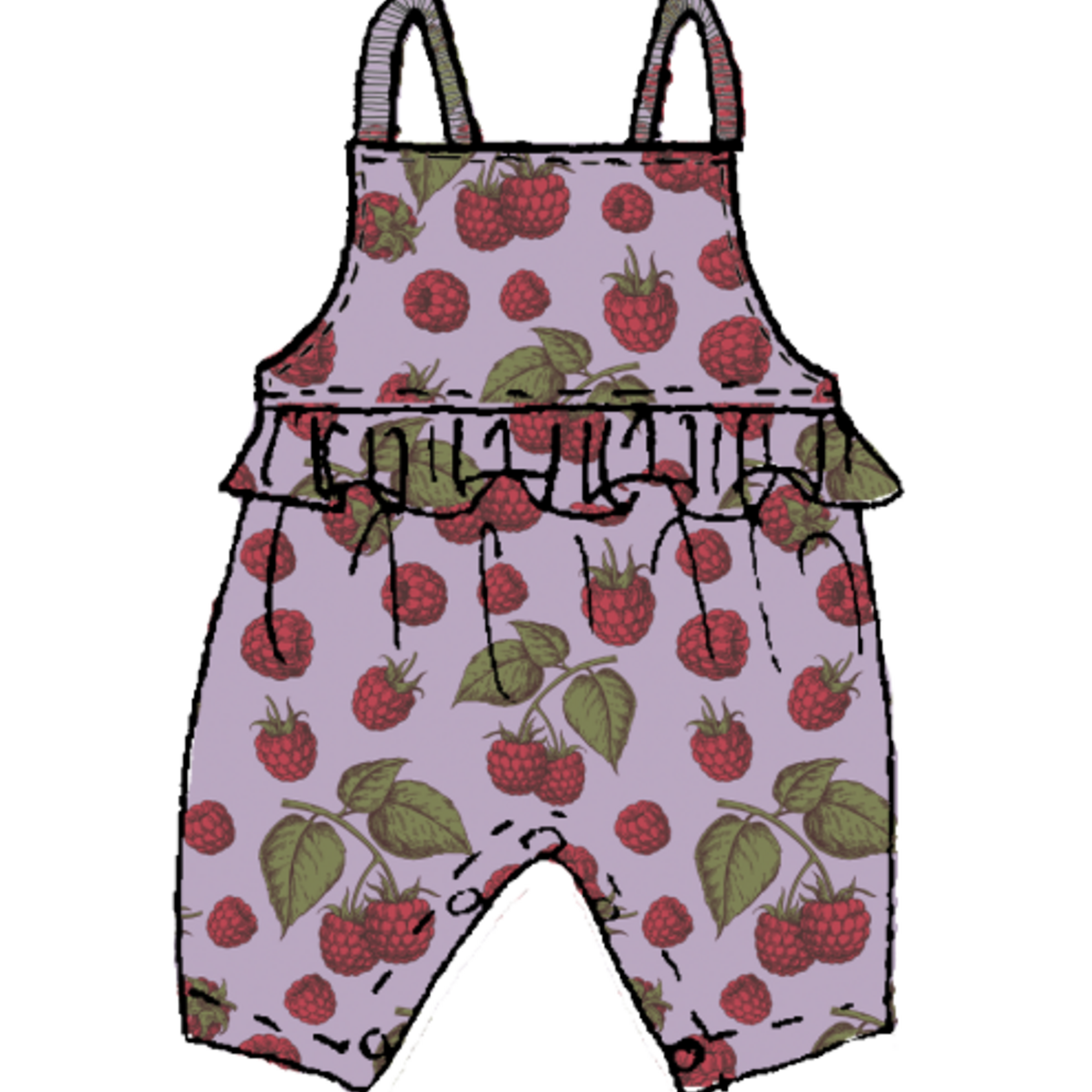 Pink Chicken baby girls brianne jumper - lavender raspberries