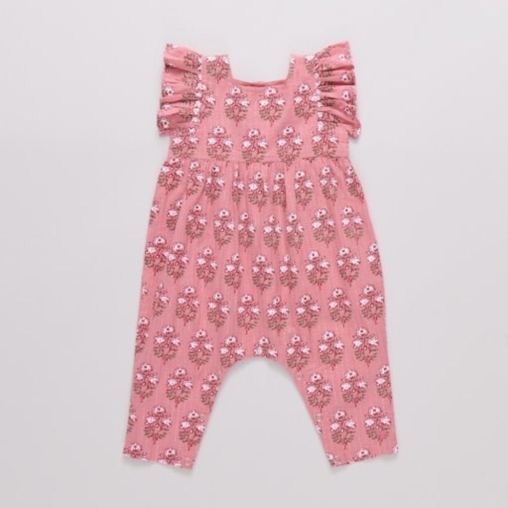 Pink Chicken baby girls elsie jumper - pink strawflower