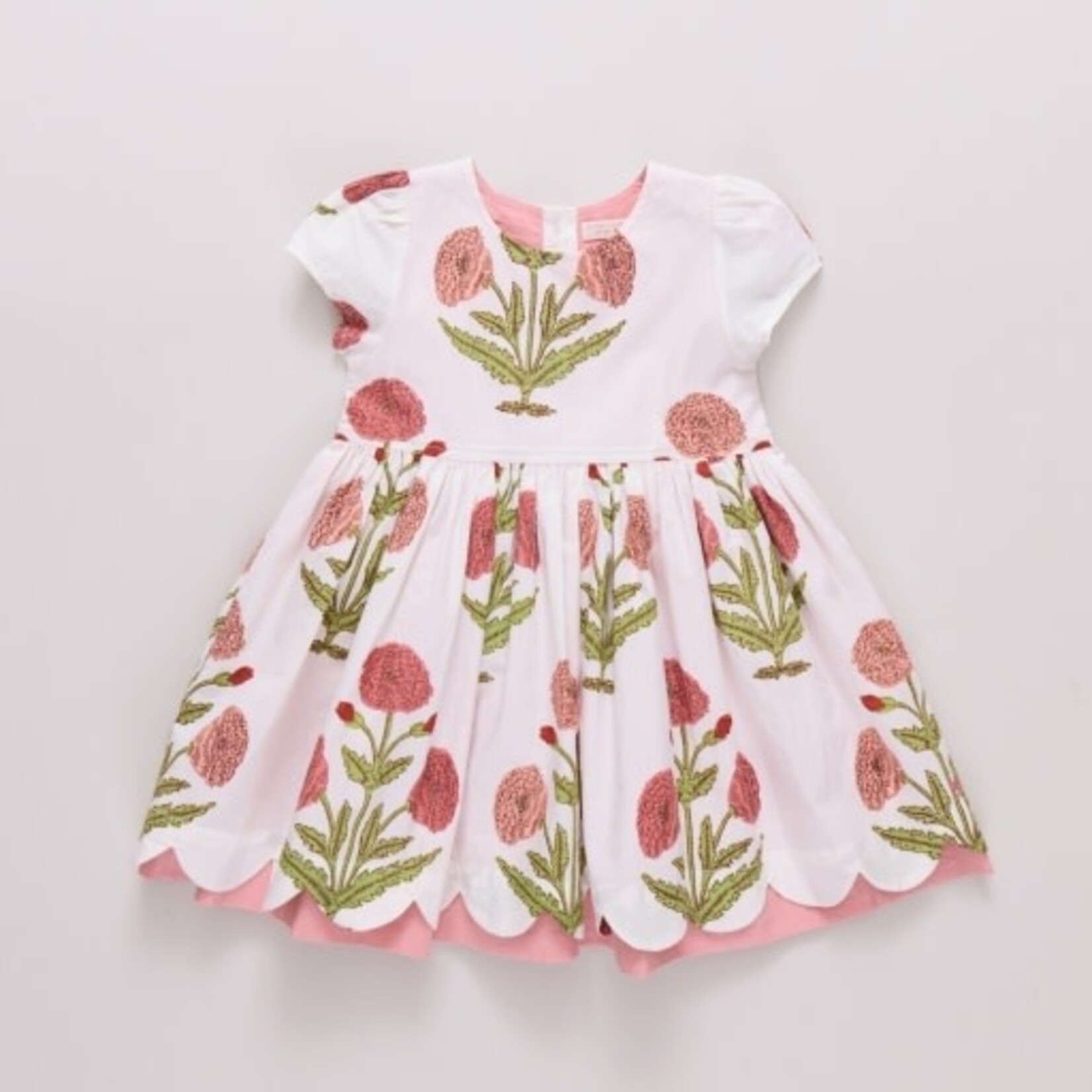 Pink Chicken girls marisol dress - rose dandelion