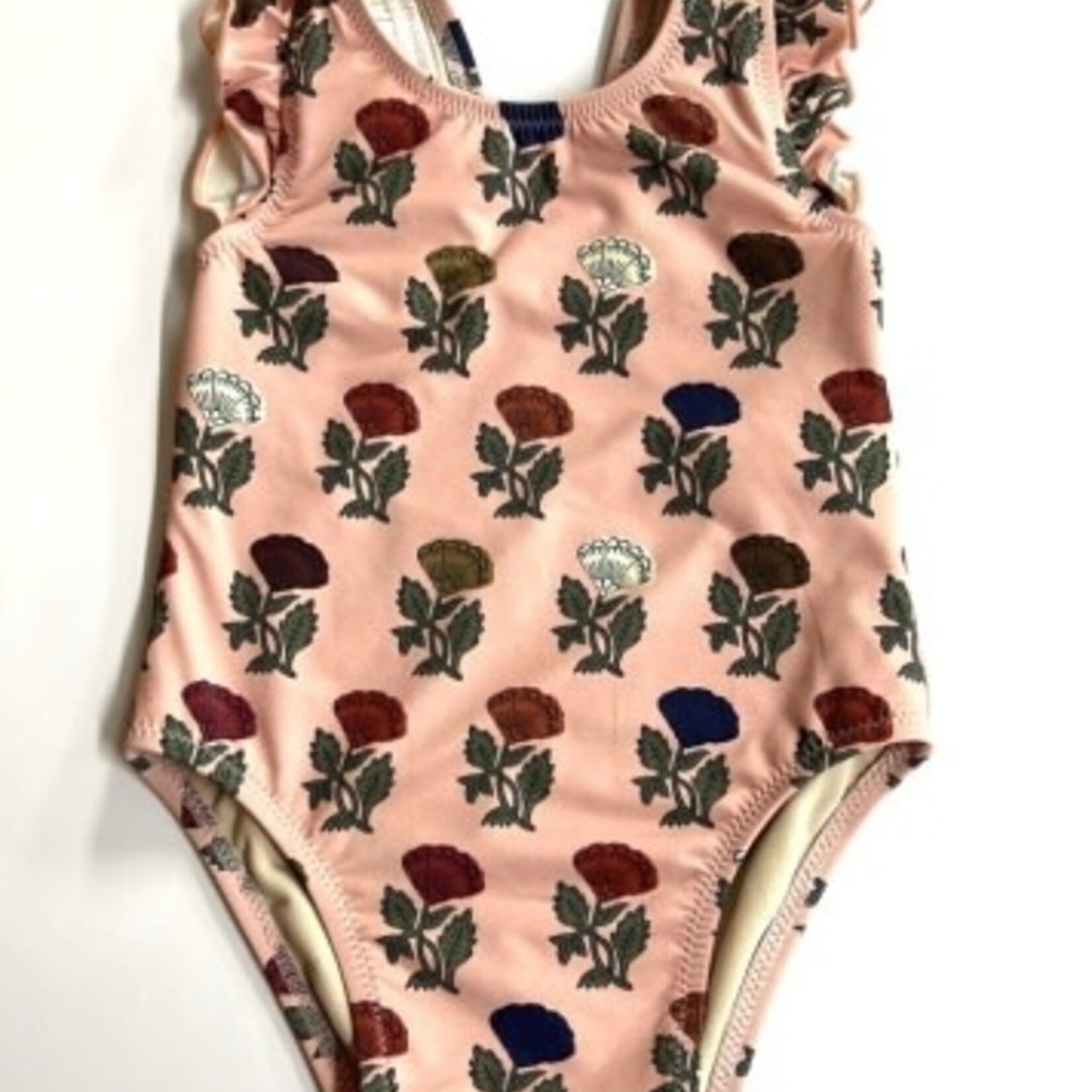 Pink Chicken baby girls liv suit - multi flower drop