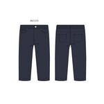 JANIE AND JACK W X NVY TWILL TAPER PANT W2