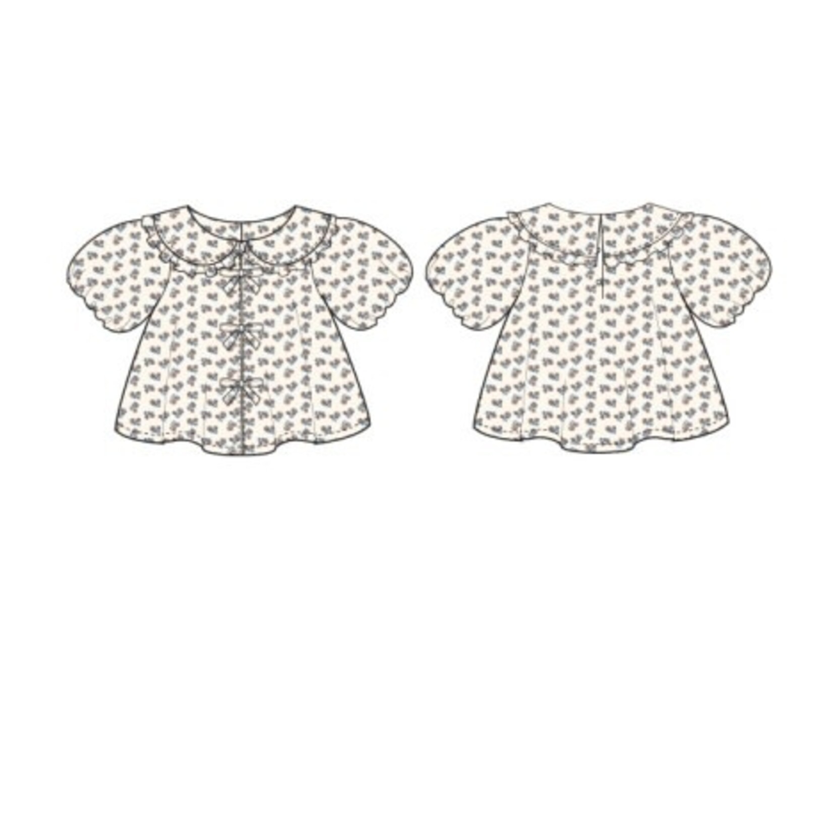 JANIE AND JACK W IVRY FLRL CLLR SS TOP SP1