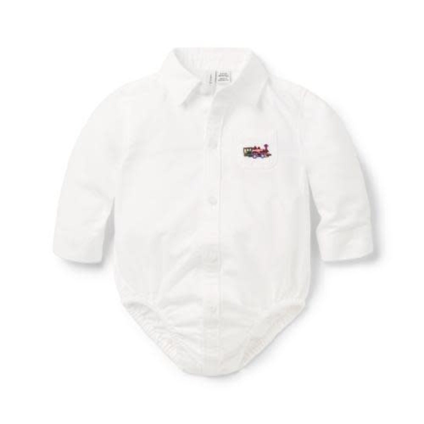 JANIE AND JACK B W WHITE TRAIN LS COLLAR BS H1