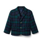 JANIE AND JACK W X GREEN BLACKWATCH BLAZER H1B