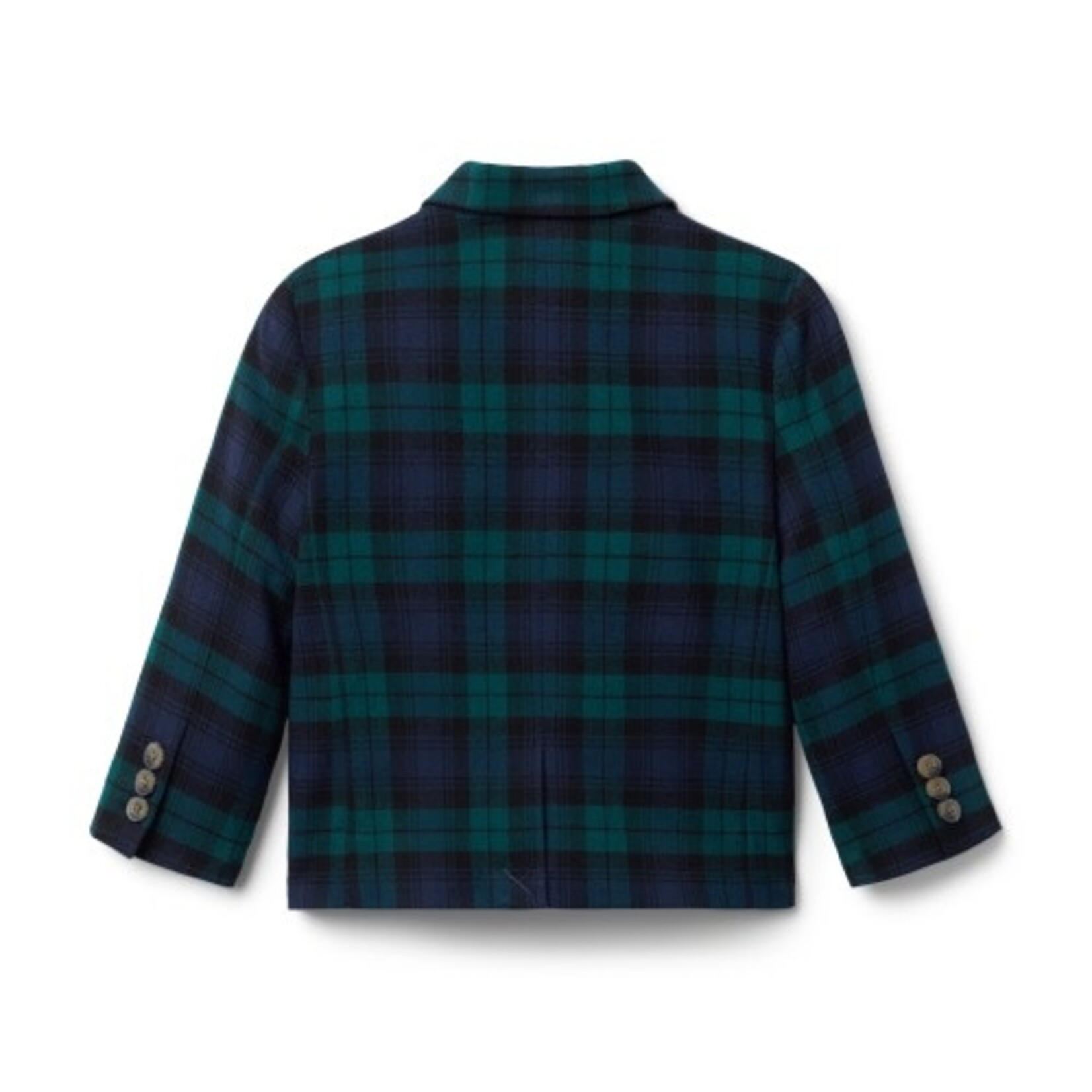 JANIE AND JACK W X GREEN BLACKWATCH BLAZER H1B