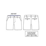 JANIE AND JACK W WHITE LINEN FF SHORT SB1