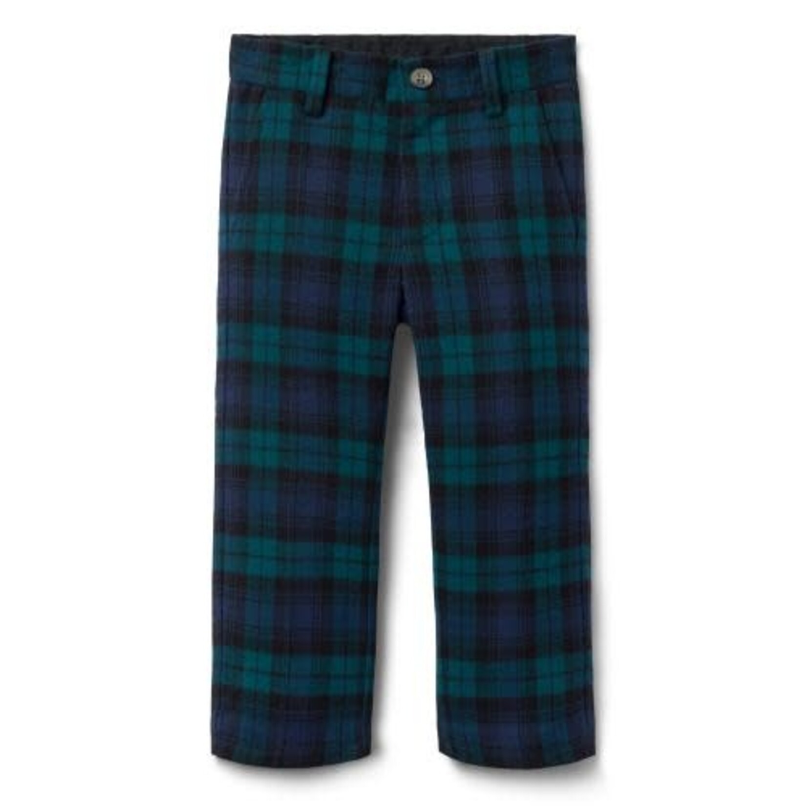 JANIE AND JACK W X GREEN BLACKWATCH PANT H1B