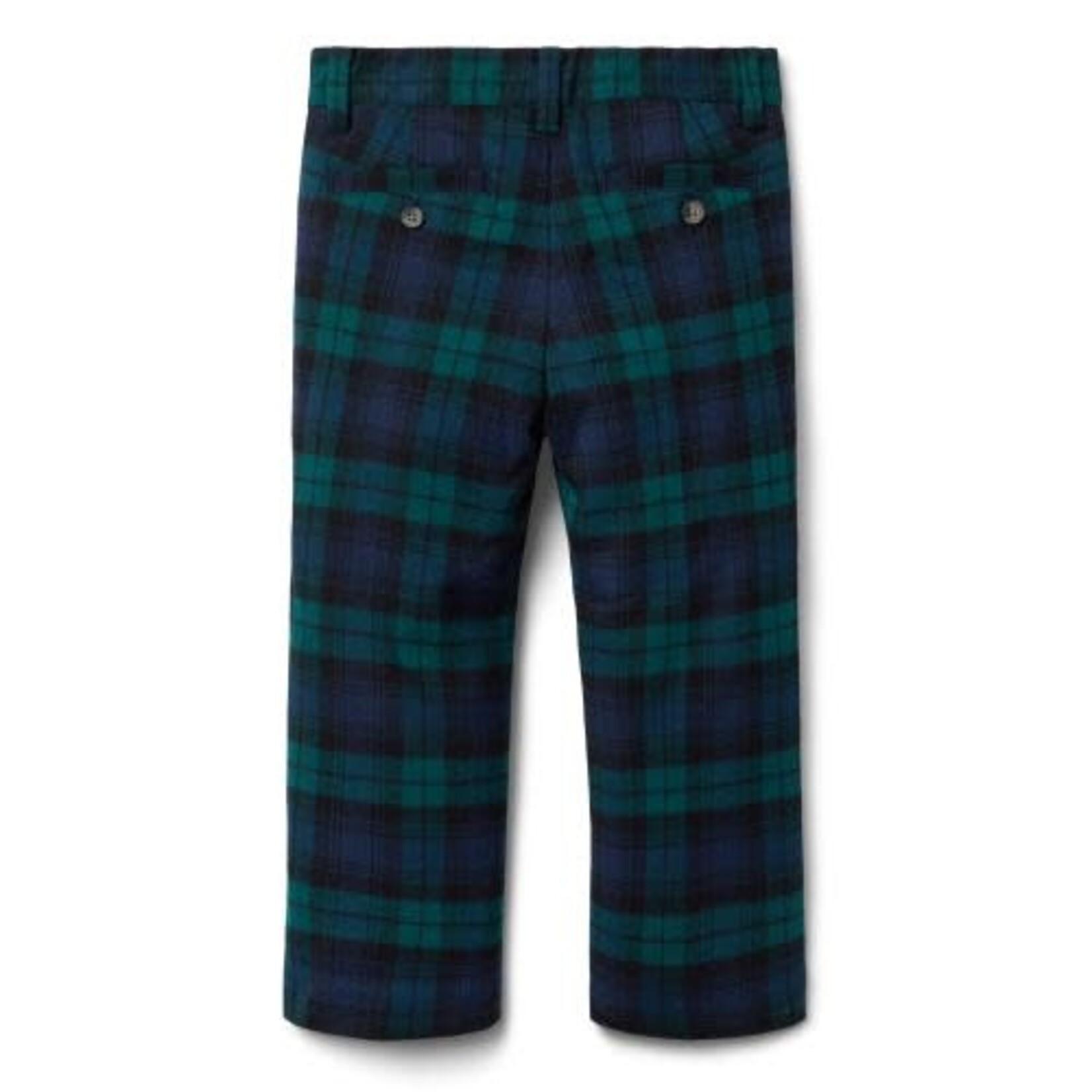 JANIE AND JACK W X GREEN BLACKWATCH PANT H1B