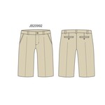 JANIE AND JACK W TR FF KHAKI LINEN PANT SB1 E1