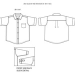 JANIE AND JACK W WHITE LINEN RU SHIRT SB1