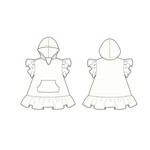 JANIE AND JACK K WHT TERRY HD SWIM COVER SB1