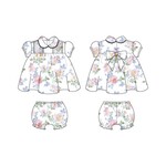 JANIE AND JACK G W MULTI LARGE FLORAL COLLAR SS SET ESTR1