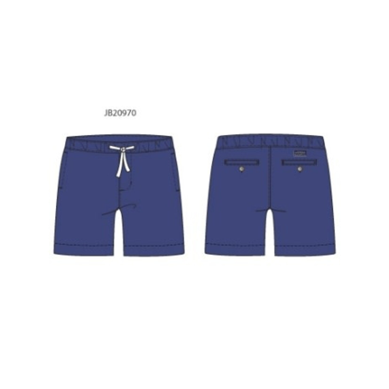 JANIE AND JACK W TR BLU OXFORD PO SHORT SPR2
