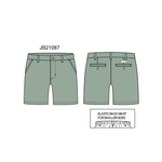 JANIE AND JACK W GRN STRTCH TWILL FF SHORT ESTR1