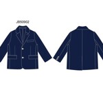 JANIE AND JACK W TR NAVY LINEN BLAZER OCC