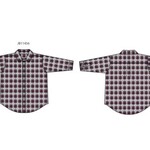 JANIE AND JACK W TREE CLIP JACQ PLD LS SHRT HG