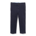 JANIE AND JACK W NAVY STRETCH TWILL PANT YRLY BSC