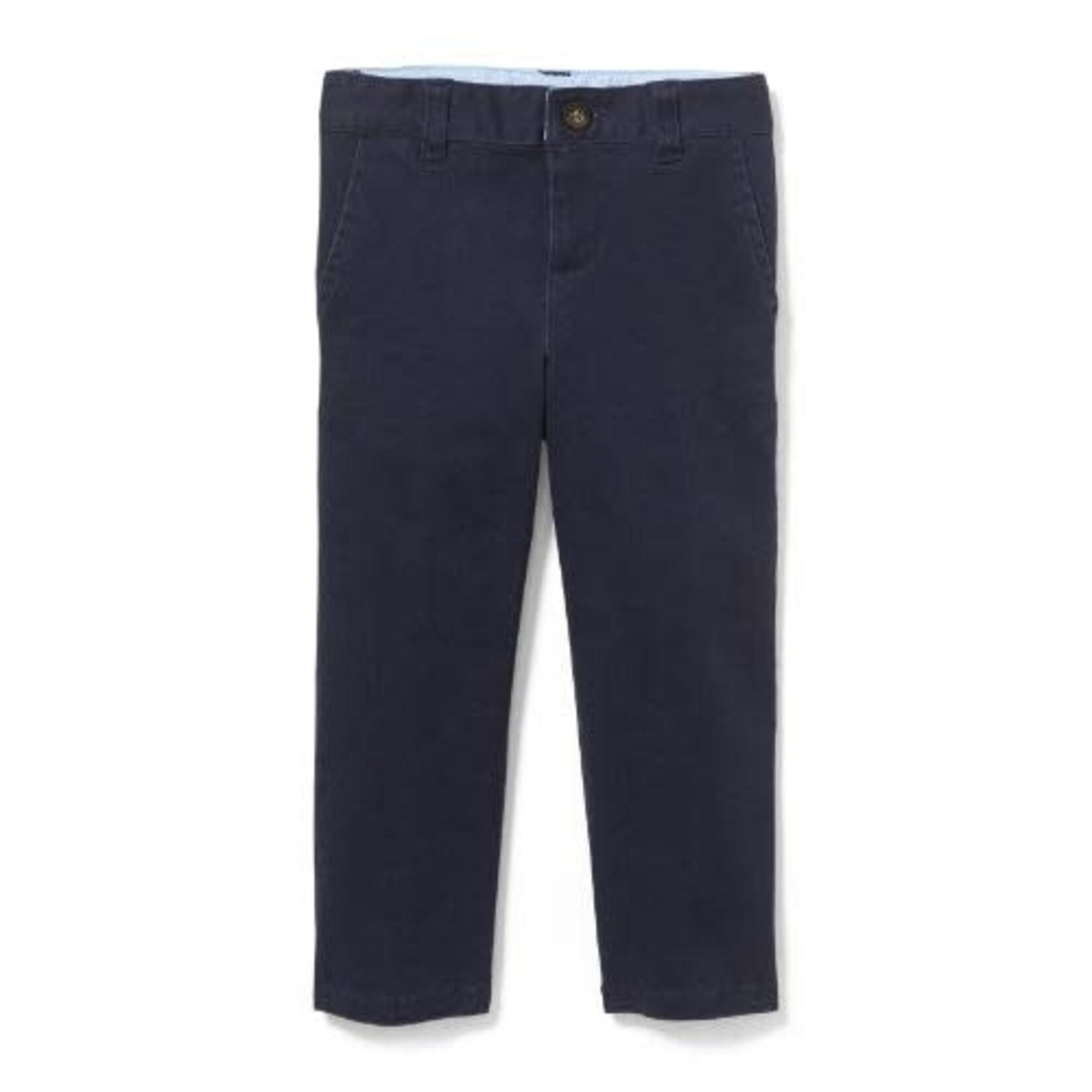 JANIE AND JACK W NAVY STRETCH TWILL PANT YRLY BSC