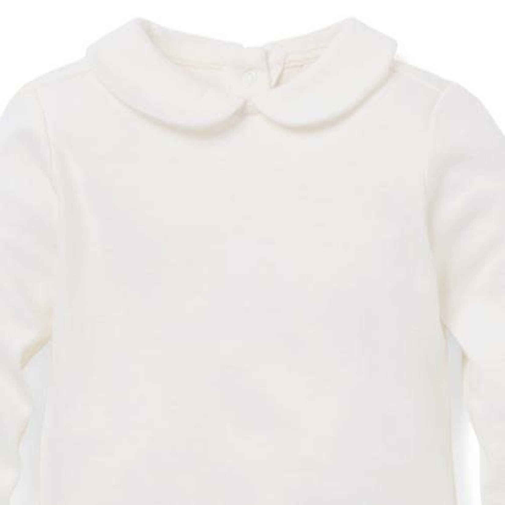 JANIE AND JACK U K WHITE PETER PAN COLLAR LS BS SB2