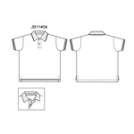 JANIE AND JACK K WHT TIPPED POLO ESTR1