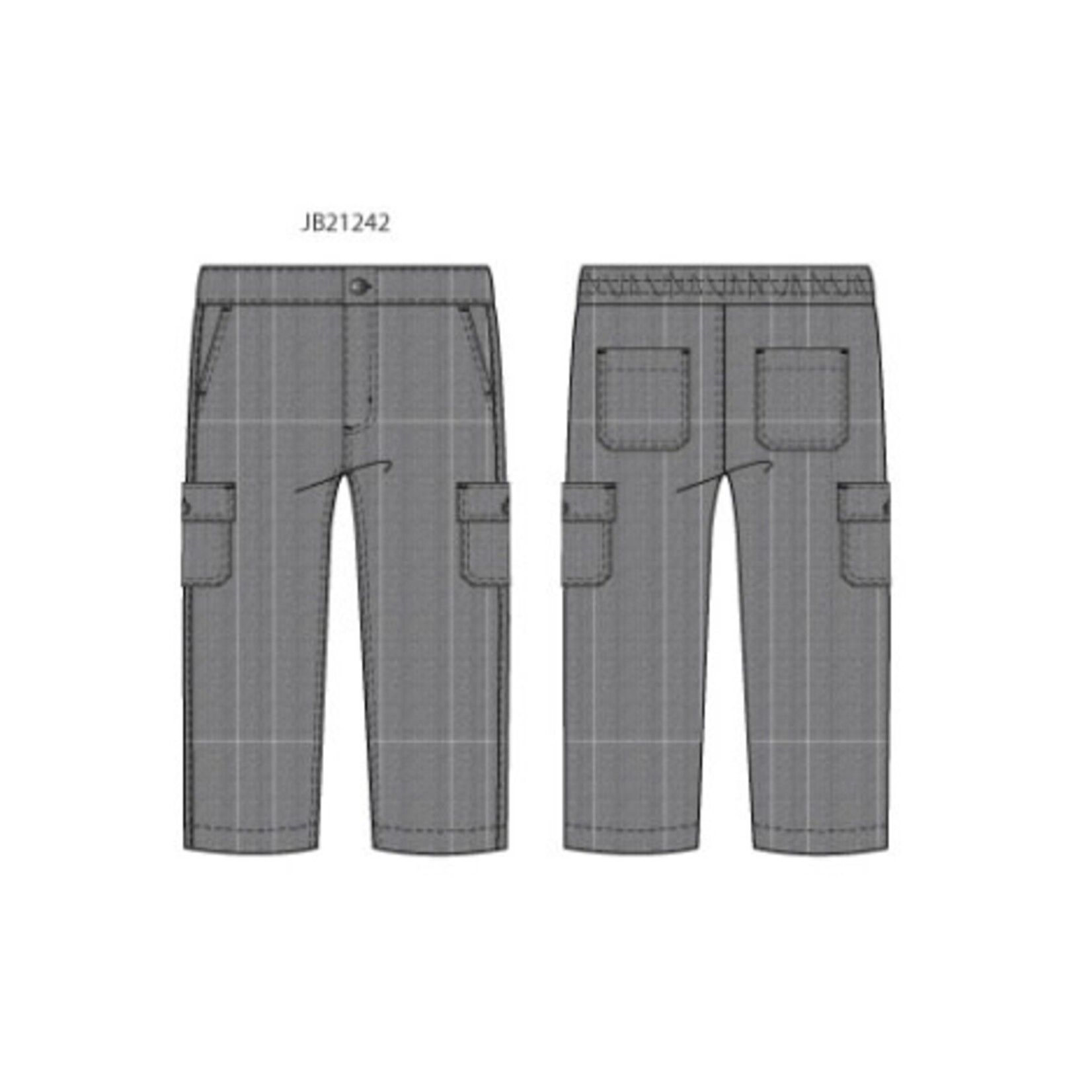 JANIE AND JACK W GRY HERNGBONE CARGO W1