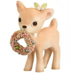 Bethany Lowe Designs, Inc. Pink Reindeer With Wreath