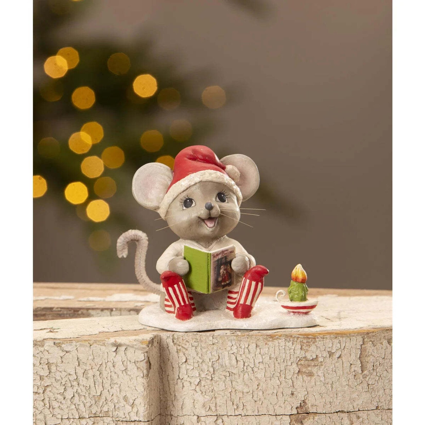 Bethany Lowe Designs, Inc. Manny Mouse With Candle