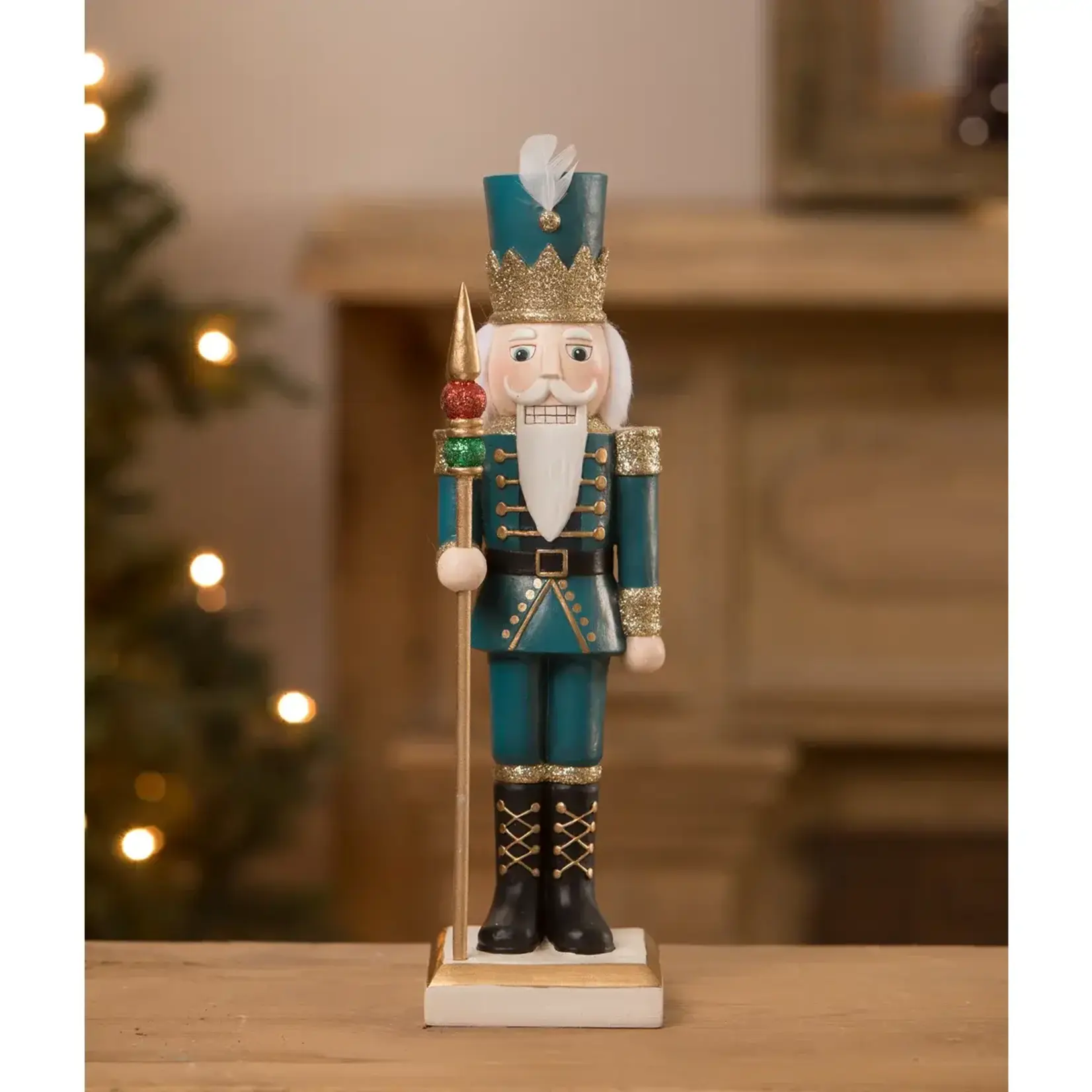 Bethany Lowe Designs, Inc. Sapphire Nutcracker
