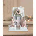 Bethany Lowe Designs, Inc. Pretty in Pink Cottage