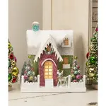 Bethany Lowe Designs, Inc. Reindeer Kitschmas Cottage