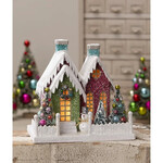 Bethany Lowe Designs, Inc. Snowman Kitschmas Cottage