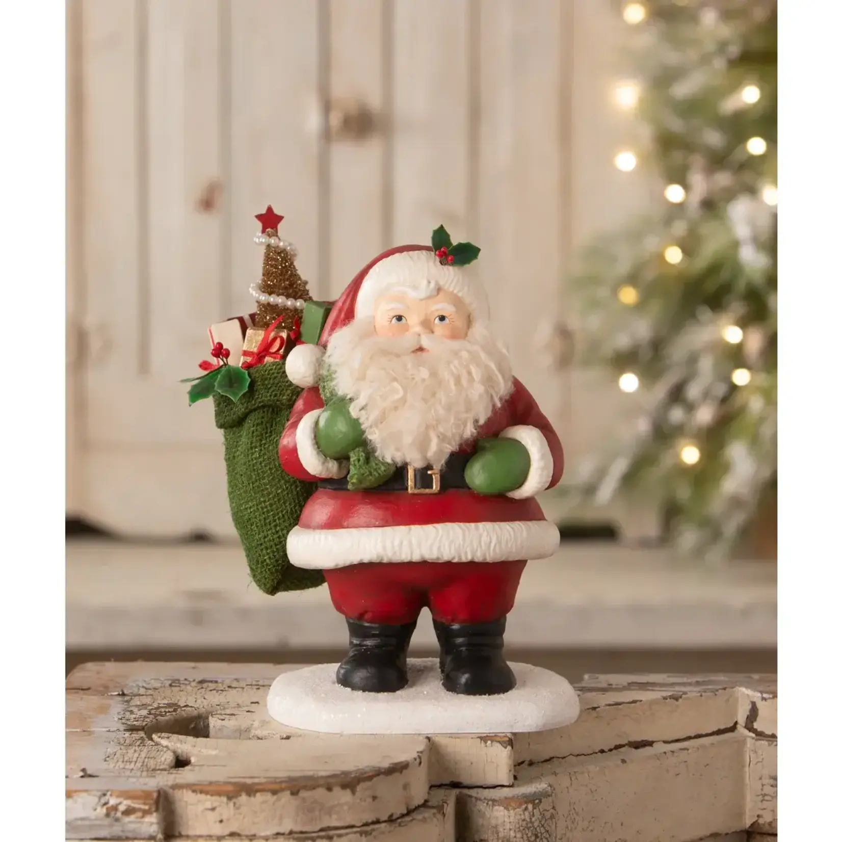Bethany Lowe Designs, Inc. Jolly Retro Santa Claus